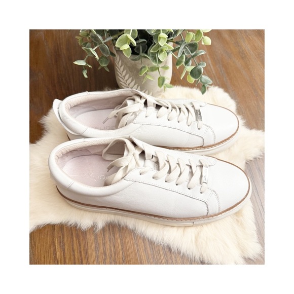 J slides Leyla shoes!!! Just in!! White sneakers! Size. 8.6 - Picture 2 of 6